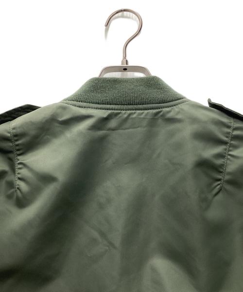 AVIREX（アヴィレックス）AVIREX (アヴィレックス) フライトジャケット グリーン サイズ:SIZE XLの古着・服飾アイテム