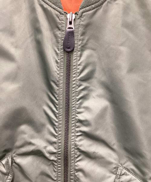 AVIREX（アヴィレックス）AVIREX (アヴィレックス) フライトジャケット グリーン サイズ:SIZE XLの古着・服飾アイテム