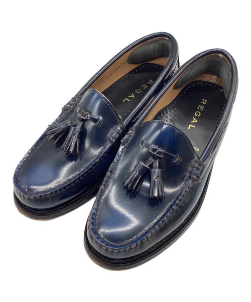 REGAL（リーガル）REGAL (リーガル) タッセルローファー ネイビー サイズ:SIZE 24.5cmの古着・服飾アイテム