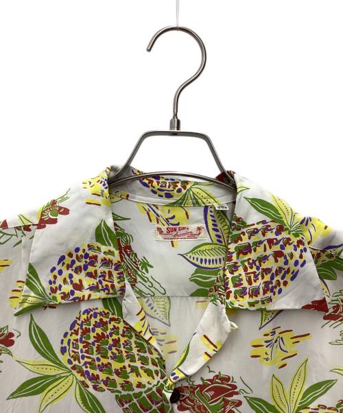 Sun Surf（サンサーフ）Sun Surf (サンサーフ) アロハシャツ アイボリー サイズ:SIZE Mの古着・服飾アイテム