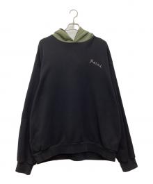 MARNI（マルニ）の古着「プルオーバーパーカー」｜グリーン×ブラック