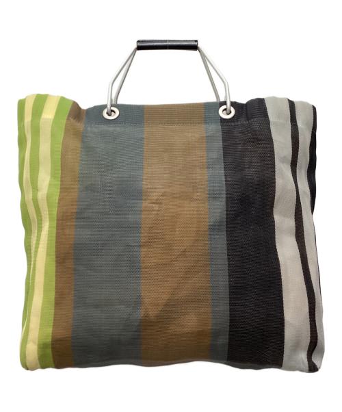 MARNI（マルニ）MARNI (マルニ) ハンドバッグ マーケット グリーン×グレーの古着・服飾アイテム