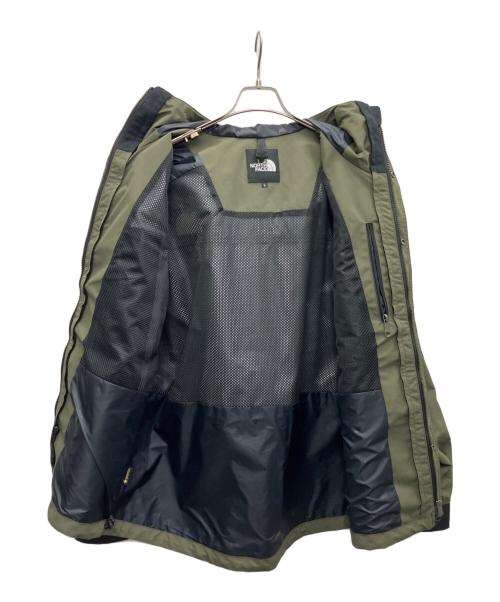 THE NORTH FACE（ザ ノース フェイス）THE NORTH FACE (ザ ノース フェイス) マウンテンライトジャケット オリーブ×ブラック サイズ:Lの古着・服飾アイテム