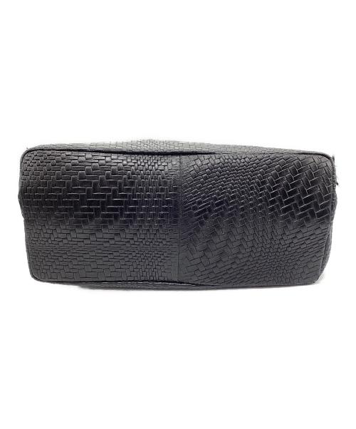 MODE FOURRURE（モードフルーレ）MODE FOURRURE (モードフルーレ) レザーハンドバッグ ブラックの古着・服飾アイテム