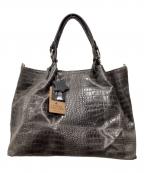 MODE FOURRUREモードフルーレ）の古着「レザートートバッグ」｜ブラック