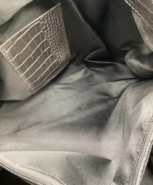 MODE FOURRURE（モードフルーレ）MODE FOURRURE (モードフルーレ) レザートートバッグ ブラックの古着・服飾アイテム