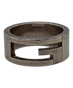中古・古着通販】GUCCI (グッチ) Gリング シルバー サイズ:13号