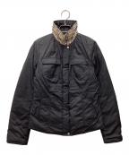 BURBERRY BLUE LABELバーバリーロンドンブルーレーベル）の古着「ジャケット」｜ブラック