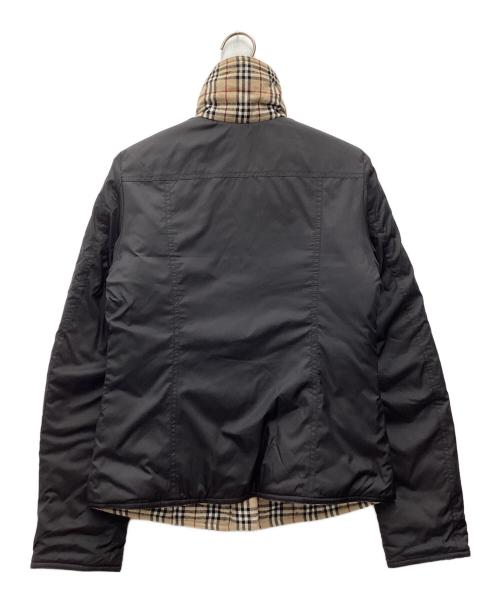 BURBERRY BLUE LABEL（バーバリーロンドンブルーレーベル）BURBERRY BLUE LABEL (バーバリーロンドンブルーレーベル) ジャケット ブラック サイズ:SIZE 38の古着・服飾アイテム