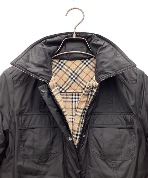 BURBERRY BLUE LABEL（バーバリーロンドンブルーレーベル）BURBERRY BLUE LABEL (バーバリーロンドンブルーレーベル) ジャケット ブラック サイズ:SIZE 38の古着・服飾アイテム