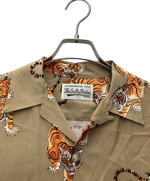 WACKO MARIA（ワコマリア）WACKO MARIA (ワコマリア) TIM LEHI (ティム リーハイ) ハワイアンシャツ ベージュ サイズ:SIZE Mの古着・服飾アイテム