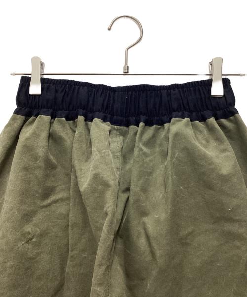 US ARMY（ユーエスアーミー）US ARMY (ユーエスアーミー) ハーフパンツ US軍 テント生地 再構築品 オリーブ サイズ:SIZE Freeの古着・服飾アイテム