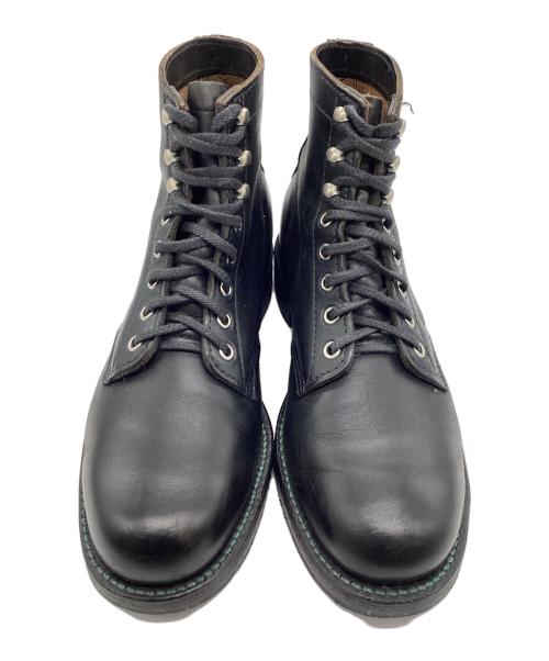 CHIPPEWA（チペワ）CHIPPEWA (チペワ) レースアップブーツ ビブラムソール ブラック サイズ:SIZE 25.7cmの古着・服飾アイテム