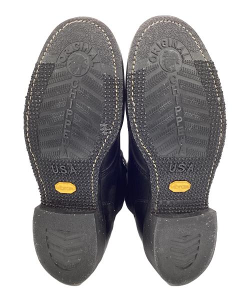 CHIPPEWA（チペワ）CHIPPEWA (チペワ) レースアップブーツ ビブラムソール ブラック サイズ:SIZE 25.7cmの古着・服飾アイテム
