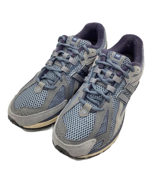 NEW BALANCE（ニューバランス）NEW BALANCE (ニューバランス) AURALEE (オーラリー) スニーカー グレー×スカイブルー サイズ:SIZE 26.5cmの古着・服飾アイテム