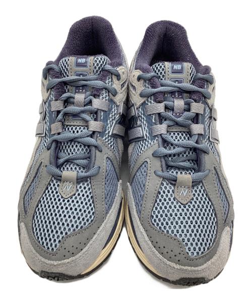 NEW BALANCE（ニューバランス）NEW BALANCE (ニューバランス) AURALEE (オーラリー) スニーカー グレー×スカイブルー サイズ:SIZE 26.5cmの古着・服飾アイテム