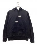 SUPREME×COMME des GARCONSシュプリーム×コムデギャルソン）の古着「プルオーバーパーカー」｜ブラック