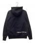 Supreme (シュプリーム) COMME des GARCONS (コムデギャルソン) プルオーバーパーカー ブラック サイズ:SIZE S：22000円