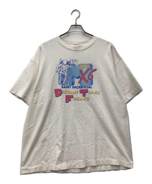 SAINT MICHAEL（セントマイケル）SAINT MICHAEL (セントマイケル) Sean Wotherspoon (ショーン・ワザーズプーン) S/S TEE ASTRO 25SS ホワイト サイズ:SIZE XLの古着・服飾アイテム