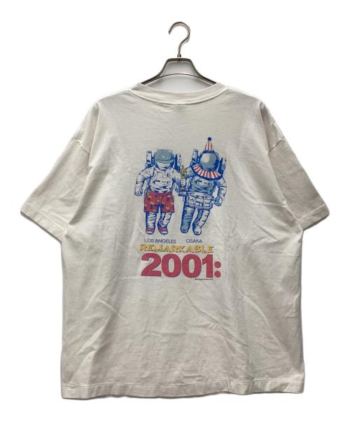 SAINT MICHAEL（セントマイケル）SAINT MICHAEL (セントマイケル) Sean Wotherspoon (ショーン・ワザーズプーン) S/S TEE ASTRO 25SS ホワイト サイズ:SIZE XLの古着・服飾アイテム