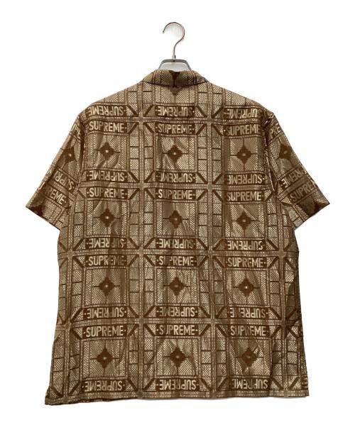 SUPREME（シュプリーム）Supreme (シュプリーム) 半袖シャツ 24SS ベージュ サイズ:SIZE Lの古着・服飾アイテム