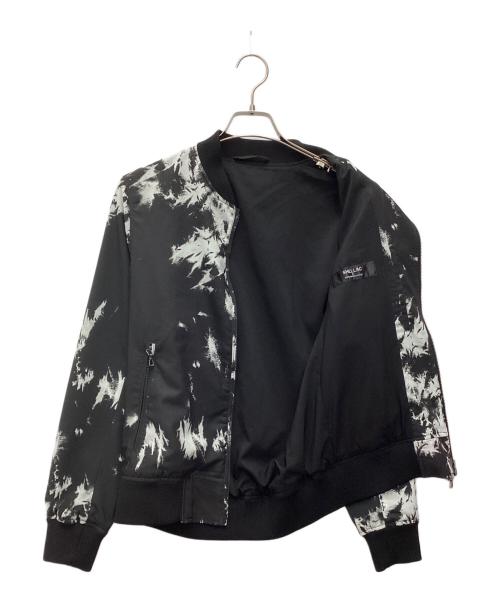 SHELLAC（シェラック）SHELLAC (シェラック) SEMANTIC DESIGN (セマンティックデザイン) ジップアップジャケット ブラック サイズ:SIZE Mの古着・服飾アイテム