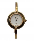 GUCCIグッチ）の古着「バングルウォッチ チェンジベゼル」｜ホワイト