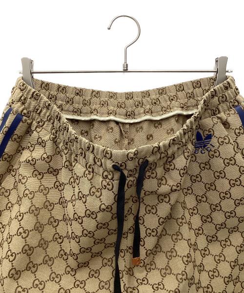 GUCCI（グッチ）GUCCI (グッチ) adidas (アディダス) スウェットパンツ ベージュ サイズ:SIZE 52の古着・服飾アイテム