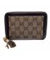 GUCCI（グッチ）の古着「ラウンドジップウォレット GG」｜ベージュ×ブラウン
