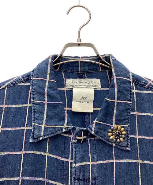 REMI RELIEF（レミレリーフ）REMI RELIEF (レミレリーフ) シャツジャケット ブルー サイズ:SIZE Sの古着・服飾アイテム