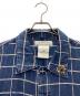 中古・古着 REMI RELIEF (レミレリーフ) シャツジャケット ブルー サイズ:SIZE S：5000円