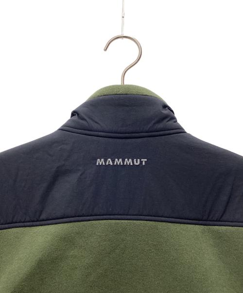 MAMMUT（マムート）MAMMUT (マムート) ハイブリッド ミッドレイヤー ジャケット オリーブ サイズ:SIZE L 未使用品の古着・服飾アイテム