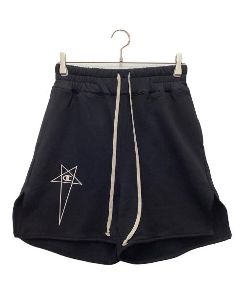Champion（チャンピオン）Champion (チャンピオン) RICK OWENS (リックオウエンス) ハーフパンツ 20SS ブラック サイズ:SIZE XSの古着・服飾アイテム