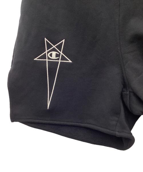 Champion（チャンピオン）Champion (チャンピオン) RICK OWENS (リックオウエンス) ハーフパンツ 20SS ブラック サイズ:SIZE XSの古着・服飾アイテム