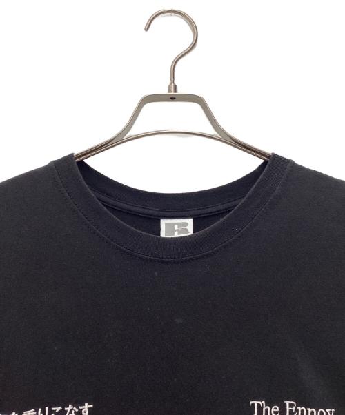 RUSSELL（ラッセル）RUSSELL (ラッセル) ENNOY (エンノイ) プリントTシャツ ブラック サイズ:SIZE XLの古着・服飾アイテム