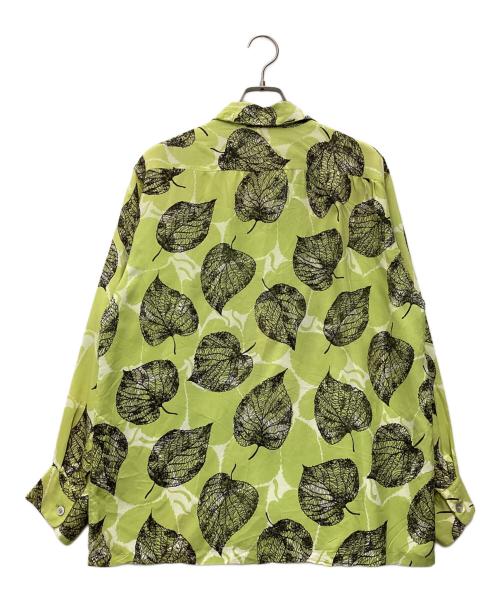 holiday（ホリデー）HOLIDAY (ホリデー) 長袖シャツ 推定40-50’s 黄緑 サイズ:SIZE Lの古着・服飾アイテム