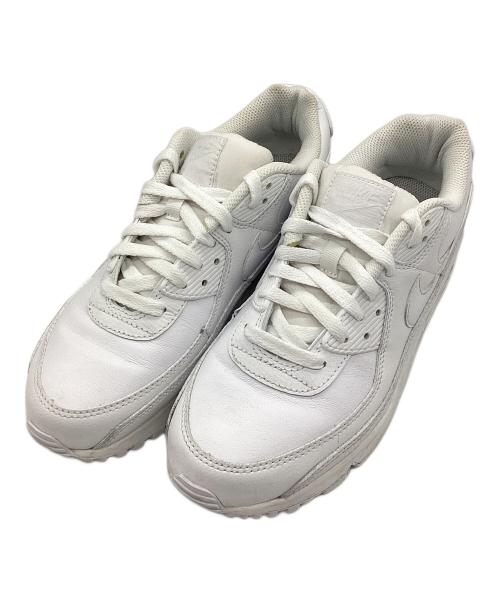 NIKE（ナイキ）NIKE (ナイキ) AIR MAX 90 LTR ホワイト サイズ:SIZE 26cmの古着・服飾アイテム