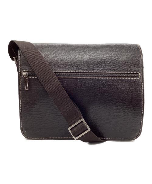 Salvatore Ferragamo（サルヴァトーレ フェラガモ）Salvatore Ferragamo (サルヴァトーレ フェラガモ) メッセンジャーバッグ ブラウンの古着・服飾アイテム