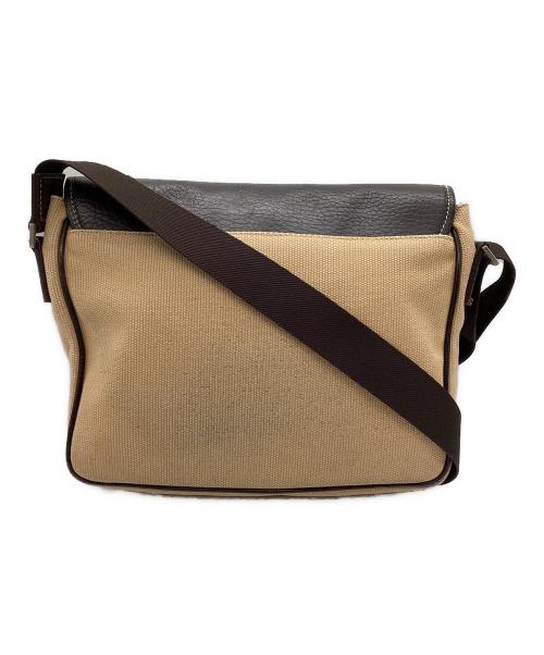 Salvatore Ferragamo（サルヴァトーレ フェラガモ）Salvatore Ferragamo (サルヴァトーレ フェラガモ) メッセンジャーバッグ ブラウンの古着・服飾アイテム