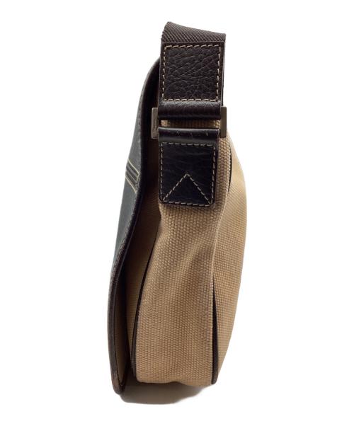 Salvatore Ferragamo（サルヴァトーレ フェラガモ）Salvatore Ferragamo (サルヴァトーレ フェラガモ) メッセンジャーバッグ ブラウンの古着・服飾アイテム