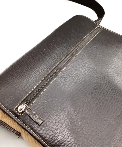 Salvatore Ferragamo（サルヴァトーレ フェラガモ）Salvatore Ferragamo (サルヴァトーレ フェラガモ) メッセンジャーバッグ ブラウンの古着・服飾アイテム