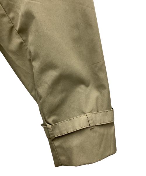 -（-）- (-) トレンチコート ベージュ×ブラウン サイズ:SIZE 52の古着・服飾アイテム