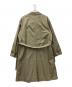 - (-) トレンチコート ベージュ×ブラウン サイズ:SIZE 52：5000円
