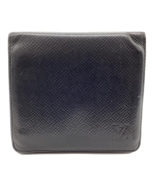 LOUIS VUITTON（ルイ ヴィトン）LOUIS VUITTON (ルイ ヴィトン) 2つ折り財布 タイガ ブラックの古着・服飾アイテム