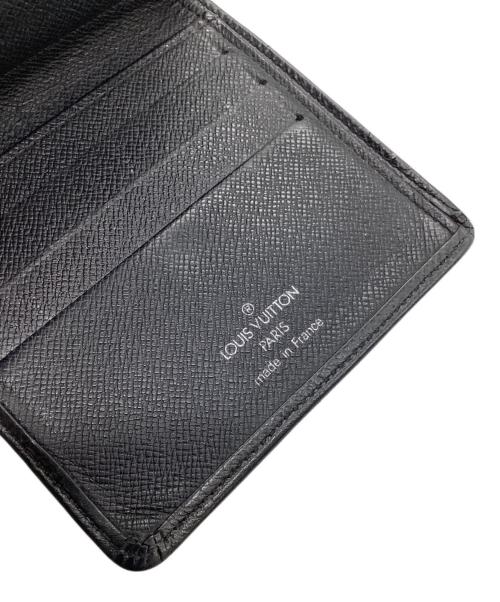 LOUIS VUITTON（ルイ ヴィトン）LOUIS VUITTON (ルイ ヴィトン) 2つ折り財布 タイガ ブラックの古着・服飾アイテム