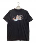 MM6 Maison Margielaエムエムシックスメゾンマルジェラ）の古着「半袖カットソー」｜ブラック