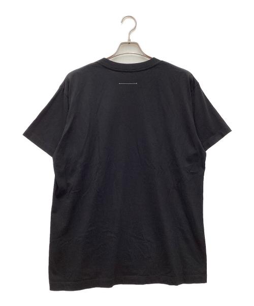 MM6 Maison Margiela（エムエムシックスメゾンマルジェラ）MM6 Maison Margiela (エムエムシックスメゾンマルジェラ) 半袖カットソー ブラック サイズ:SIZE Sの古着・服飾アイテム
