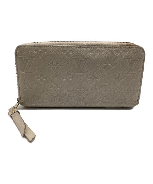 LOUIS VUITTON（ルイ ヴィトン）LOUIS VUITTON (ルイ ヴィトン) ジッピー ウォレット 長財布 アンプラント ホワイトの古着・服飾アイテム