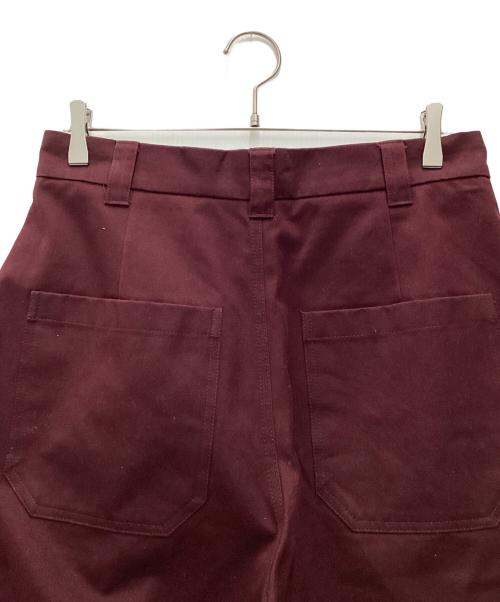 STUDIO NICHOLSON（スタジオ ニコルソン）STUDIO NICHOLSON (スタジオ ニコルソン) ストレートパンツ パープル サイズ:SIZE Mの古着・服飾アイテム