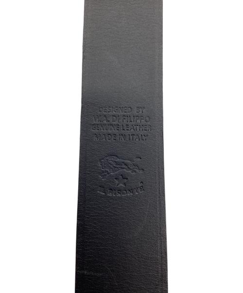 IL BISONTE（イル ビゾンテ）IL BISONTE (イル ビゾンテ) レザーベルト ブラックの古着・服飾アイテム